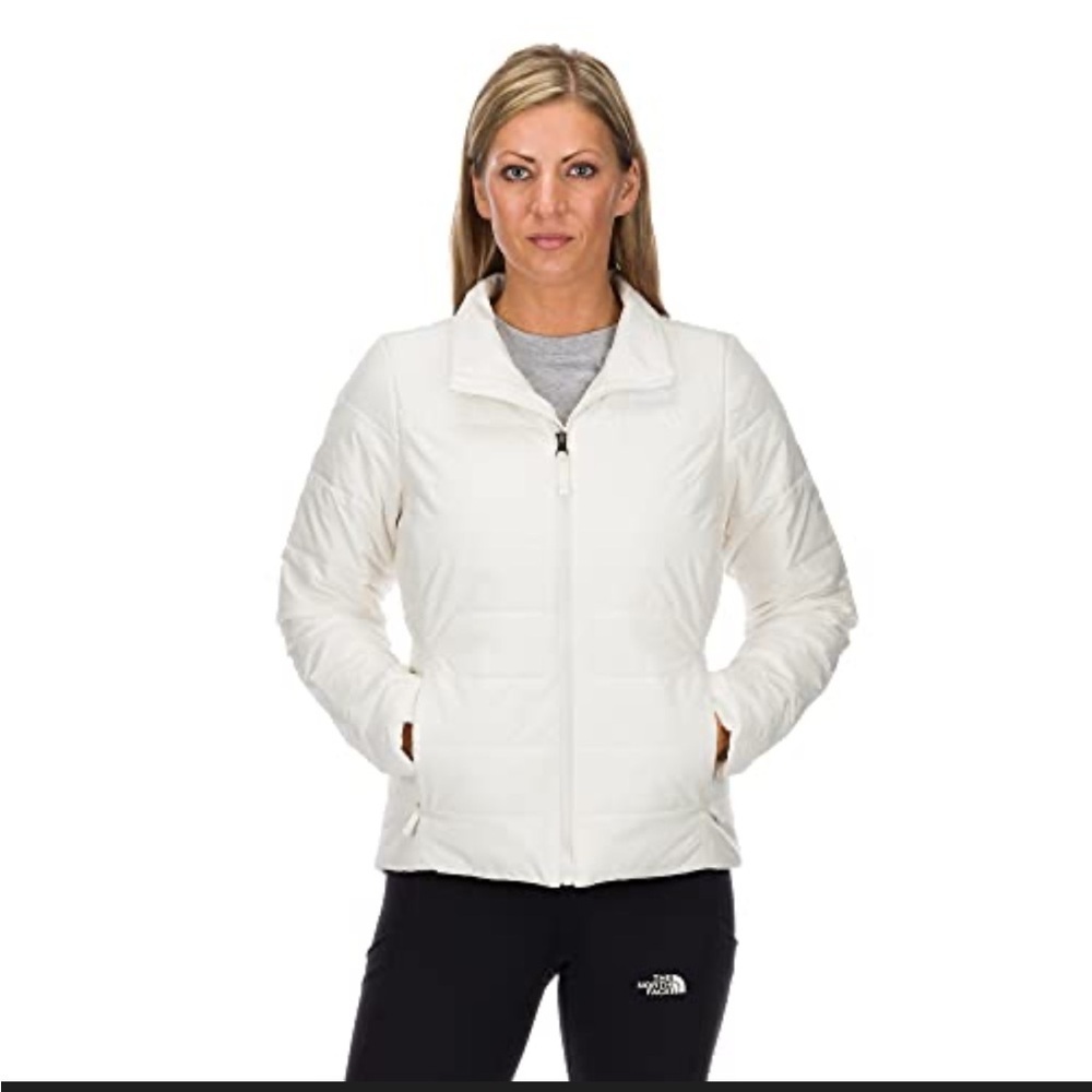 The North Face Reversible Puffer Winter Jacket White size Small - Picture 16 of 16